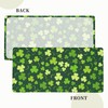 Fiokroo Happy St. Patrick's Day Tablecloth with Elastic Edge for