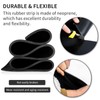 OUKMAO Solid Neoprene Rubber Sheet 100mm(W) x1.5mm(T) x3m(L) Neoprene Rubber