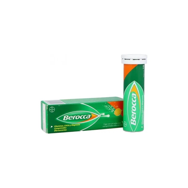 Berocca Comprimidos Efervescentes, 10 Piezas