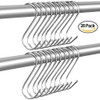 SENHAI 20 Pack S-Hooks of Stainless Steel, Rust-free & Corrosion-free,