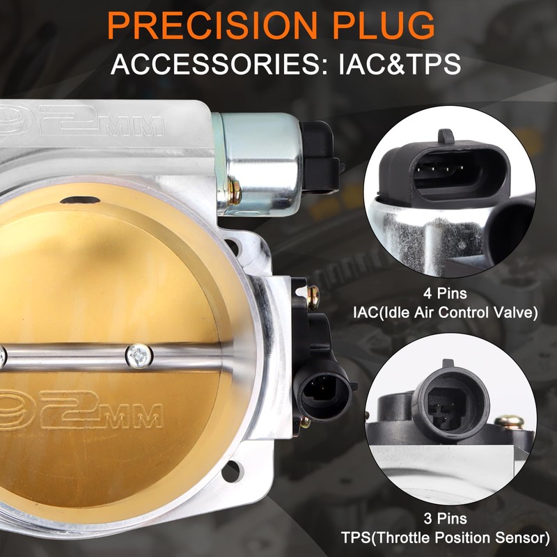 92MM Fuel Injection Throttle Body for GM Gen III LS1