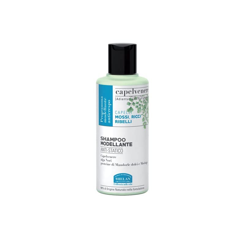 Helan Capelvenere - Professional, Anti-Static, Styling Shampoo for Wavy, Curly,