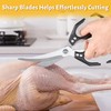 Kitchen Scissors All Purpose- Stainless Steel Kitchen Shears for Food