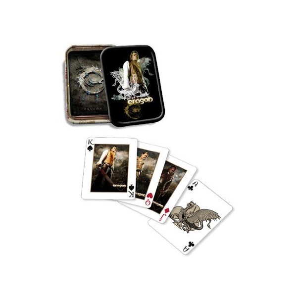 Rix Eragon Playing Cards in Tin Box - Deck of