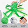 Chngeary 2 Pack Octopus Squesky Dog Toys for Large Medium