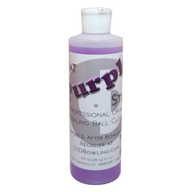 Creating the Difference That Purple Stuff Professional Grade Bowling Ball Cleaner | USBC Approved | Removes Dirt & Oil | Restores Tackiness and Performance (8 oz Flip Top)