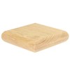 Jackson Woodturners Oak Flat Newel Cap – 27.5mm x 105mm