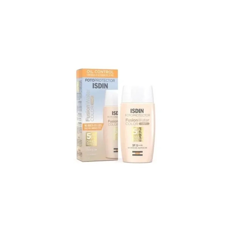 Fotoprotector Isdin Fusion Water Color Ligth Spf 50 X 50ml
