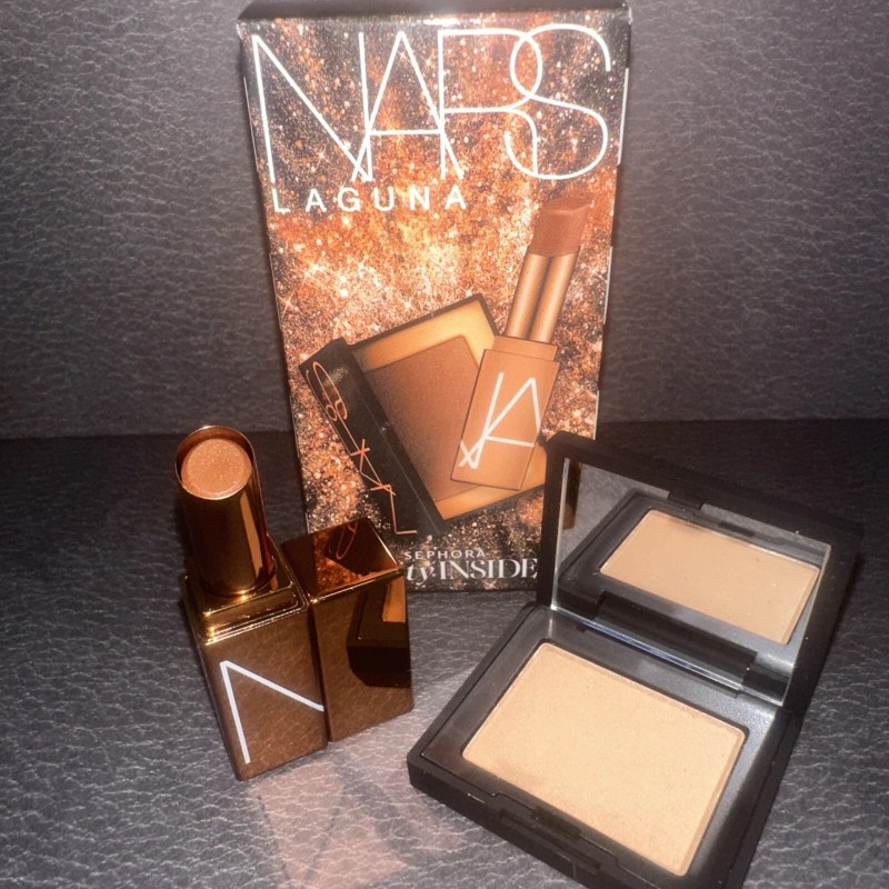 NARS Laguna Beauty Insider Mini Set Bronzing Powder Afterglow Lip