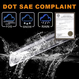 G-PLUS Third 3rd Brake Cargo Light Compatible With 2007-2016 Toyota Tundra Rear Roof Center High Mount Tail Lamps Replacement Chrome Housing Clear Lens