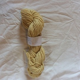 Heavy Weight Bulky Light Yellow 100% Wool Chunky Yarn