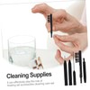 FOMIYES 1set Hearing Aid Cleaning Kit Includes Cleaning Brush Rods