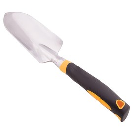 Edward Tools Garden Trowel Hand Shovel - Heavy Duty Rustproof Aluminum Bend-Proof Garden Hand Tool - Ergonomic Soft Grip Rubber