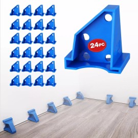 WORKPRO 24-Pack Floor Spacers 2 In 1 Laminate Flooring Spacers w/ 1/2"&1/4"Gaps