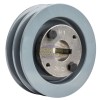 Cast Iron 4" Dual Groove Pulley 2 Belt A Section