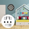 Cdemiy Dart Board Hanging Kit, 2 PCS Dartboard Bracket, Dartboard
