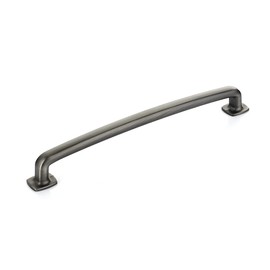 Richelieu Hardware BP863192143 Terrebonne Collection 7 9/16-inch (192 mm) Center-to-Center Antique Nickel Transitional Cabinet and Drawer Pull Handle for Kitchen, Bathroom, and Furniture