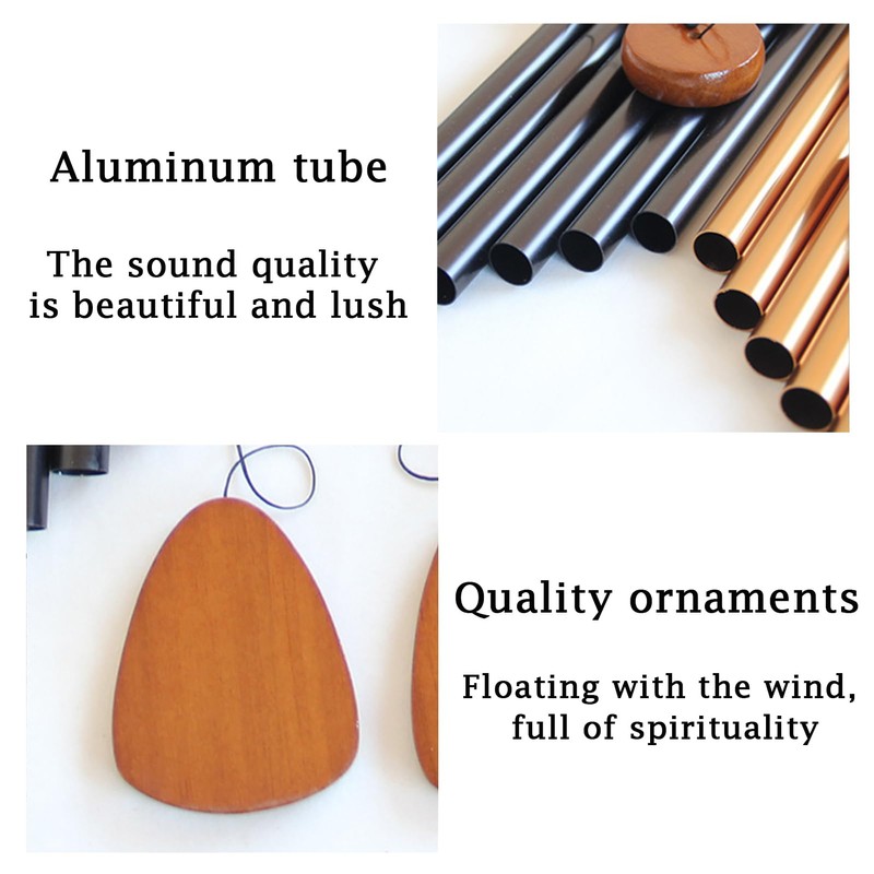 Wind Chimes,Memorial Wind Chimes,Deep Tone Soothing Melodic Memorial Wind Chimes,Sympathy