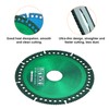 sourcing map 5pcs 4" Diamond Saw Blade, 20mm Arbor Cut