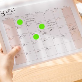 PARLAIM 3/4 Inch Roll Color Coding Labels,1000 per Roll Round Permanent Adhesive Color Coding Circle Dot Stickers for Classroom Office Home (Light Green)