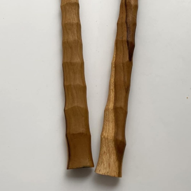 VIE Salad Servers, Teak Wood, 30x7cm