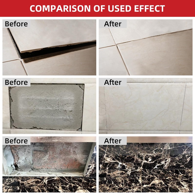 Globalcom Heavy Duty Construction Adhesive, Tile and Stone Marble Granite