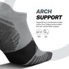 PAPLUS Compression Running Socks Women (6 Pairs), Ankle Athletic Socks