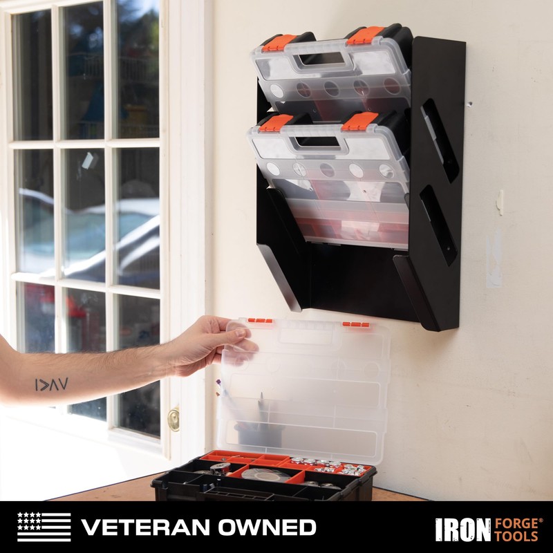 Iron Forge Tools Small Parts Tool Organizer, Service Truck, Cargo