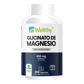GLICINATO DE MAGNESIO 300 CAPS WELLTHY