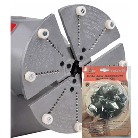 Teknatool 10" Cole JAW Set (JSCOLE) for NOVA Chucks with Accessory Buffer KIT (6030)