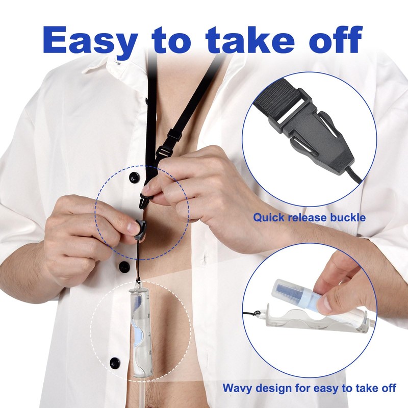 Healvaluefit Peritoneal Dialysis Catheter Holder for Baxter with Adjustable PD