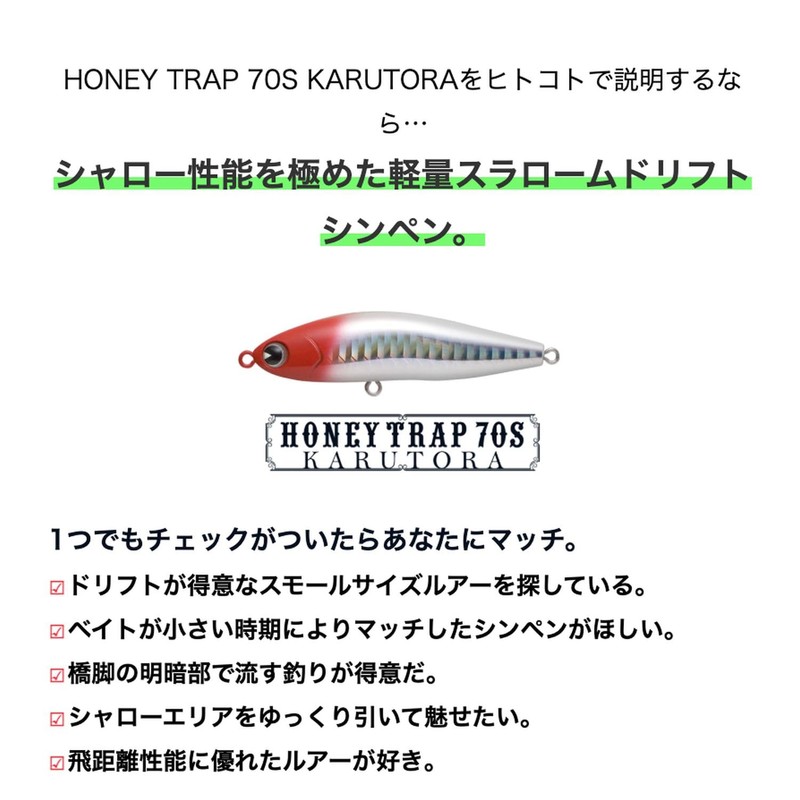 Ams Design (ima) Minnow Honey Trap S Caltra 70mm 12g