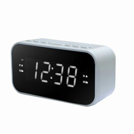 Wintech AM/FM Clock Radio CR – x1wl White LED dexyuaruara-mu Supported
