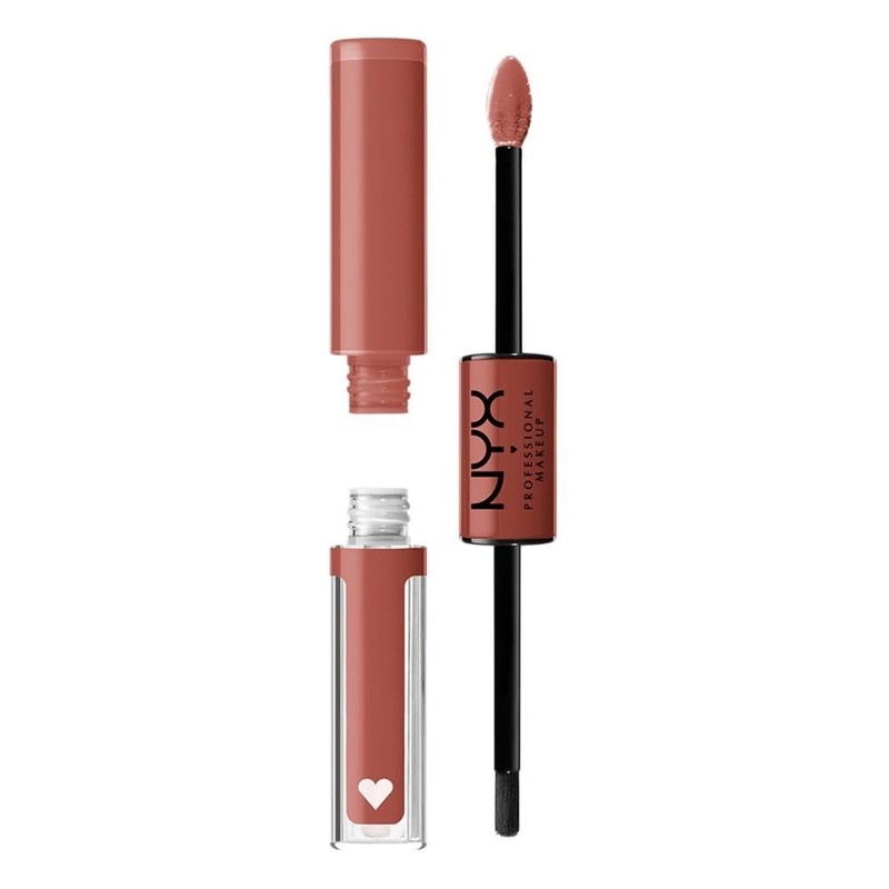 NYX Professional Makeup, Shine Loud, Labial Líquido Larga Duración, Ambi