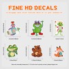 CUTELIILI Cute Waterproof Stickers, Water Bottle Stickers for Kids,Random Stickers