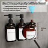 HCYWOC Shampoo and Conditioner Dispenser, Shower Soap Dispenser with 16