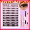 DIY Summer Lash Extensions Lash Clusters Kit, 1 Box Mixed