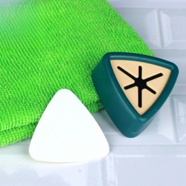 JPAR non-perforated attachable towel flower Dark green 6ea