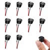 Rocker Switches Wiring Set of 10 Mini Round Boat Toggle