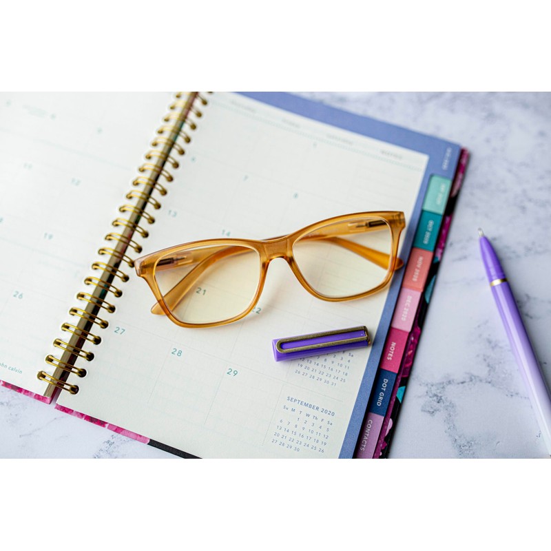 Readers.com Reading Glasses: The Francis Blue Light Reader square Style