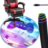 DEALZOOM Gaming Chair Mat RGB Gaming Lights (Galaxy Controller 47”)