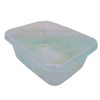 9 Litre Rectangular Clear Plastic Washing Up Bowl Basin by