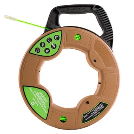 Southwire - 63029840 Tools & Equipment FTSP45-75NCT Simpull Electrical Fish Tape with Non-Conductive Tip; Large Case; 4.5mm x 75 Feet