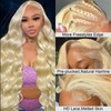 Ruaswey Ruaswey 30 Inch 613 13x6 Lace Front Wig Human Hair 200 Density Blonde Body Wave Lace Front Wigs Human Hair Blonde Wig Human Hair 613 HD Lace Frontal Wigs Human Hair Pre Plucked 613 Human Hair Wig