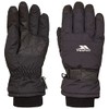Trespass Gohan II, Black, M, Warm Padded Waterproof Gloves Adult