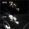 28mm 29mm 6614F Festoon LED Car Bulb Extremely Bright 9-SMD