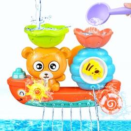 Bath Toys for Toddler,Bath Toys for Babies,Baby Bath Toy for Gifts Age 1-6,Toddler Toys for Boys Girls,Baby Sensory Toys Water Toys Age 1 2 3 Year Old Boys Girls