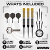 WINMAU Darts - Exion 24g Steel Tip Dart Set |