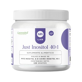 Molecular Wellness Lab Myo Inositol y D-Chiro Inositol en polvo - Sin sabor -31 Porciones Patente Chirositol® Suplementos para Mujeres