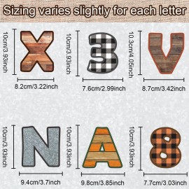 chiazllta 230 Pcs Thanksgiving Bulletin Board Letters Fall Classroom Alphabet Letters N...